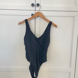 L*Space Black Bodysuit